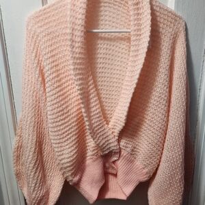 Cozy Pink Knit Sweater
